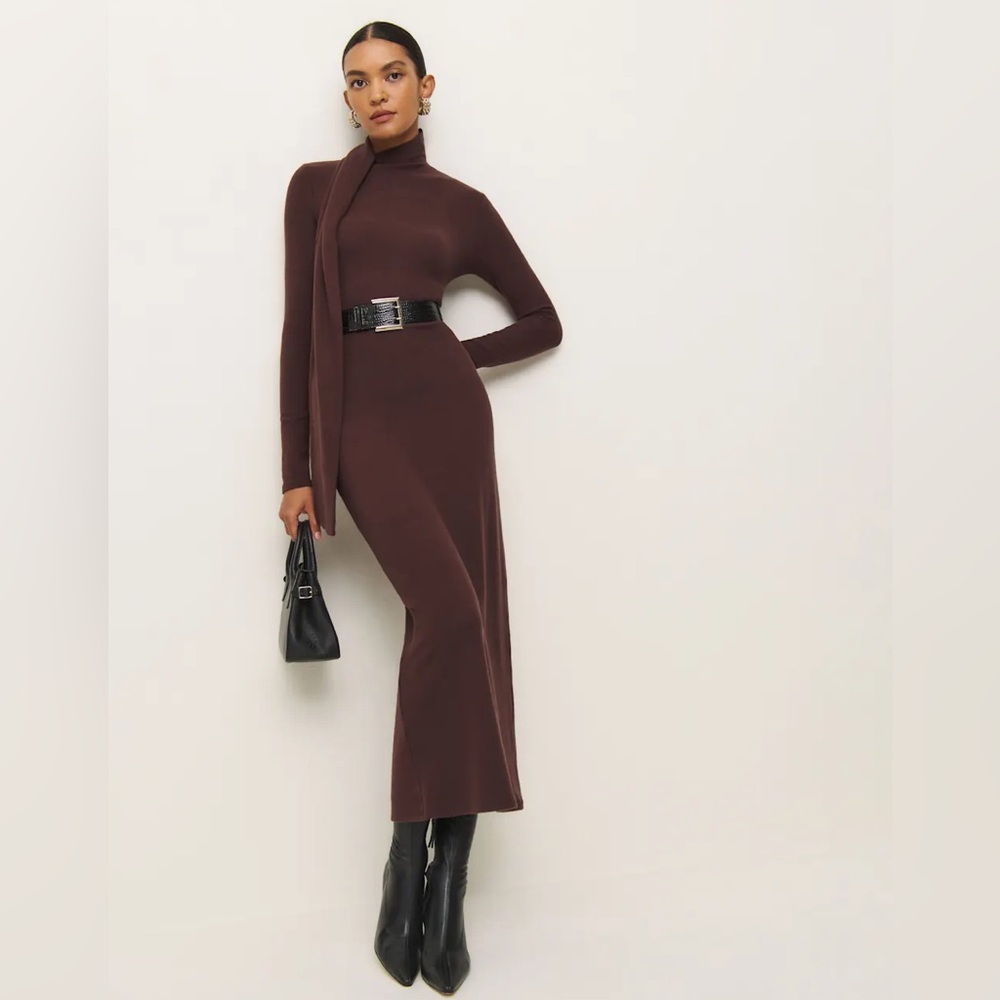 Reformation Azure Knit Dress